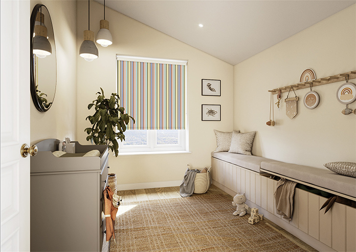 The British Stripe Co. Catherine, Bristol No.1 - Twist&Fit Roller Blind - Image 7